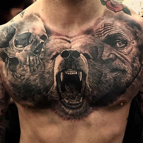Bear Tattoos Explained Meanings Tattoo Artists And More