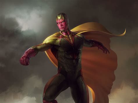 Vision Avengers Wallpapers Wallpaper Cave