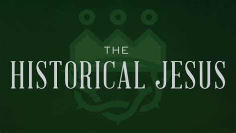 Fsi Lecture Series The Historical Jesus Lecture 3 Covenant Seminary Resources