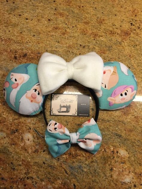Items Similar To 7 Dwarfs Ears And Bow On Etsy