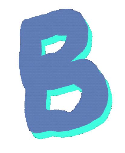 Letter B Sticker For Ios And Android Giphy