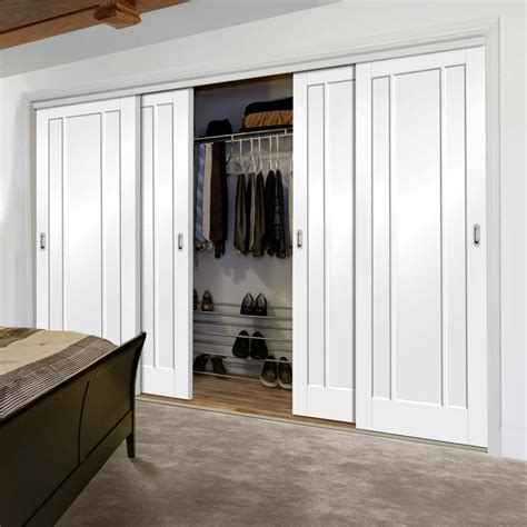 Open your doors to a sliding wardrobe from hammonds. Four Sliding Wardrobe Doors & Frame Kit - Worcester 3 ...