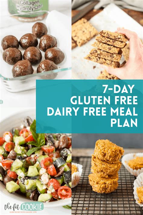 Day Gluten Free Dairy Free Meal Plan The Fit Cookie