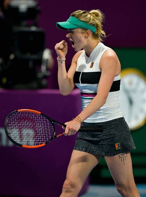 No doubt, the second seed can keep balls in play. Elina Svitolina - 2019 WTA Qatar Open in Doha 02/15/2019 ...