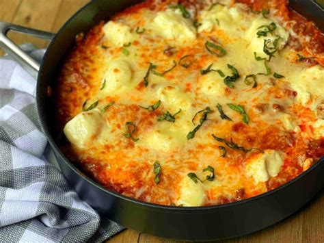 30 Minute Skillet Lasagna Aunt Bees Recipes