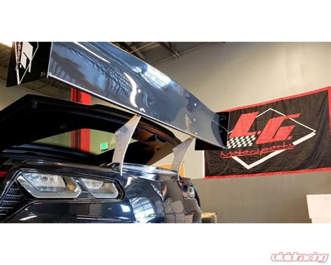 Lg Motorsports Gt2 Wing W Mounting Kit Chevrolet Corvette C7 Z06 2014