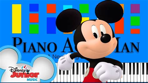 Mickey Mouse Mixed Up Adventures Theme Song Slow Easy Medium 4k Piano