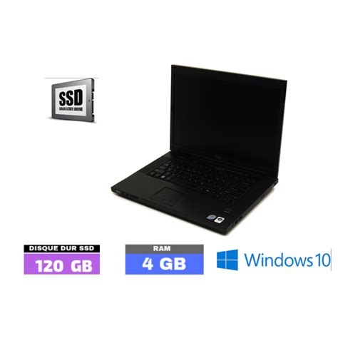 Dell Vostro 1520 Grade D Windows 10 Ssd 120 Go Ram 4 Go N°031910