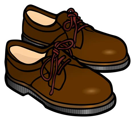 Clipart - shoes - coloured png image
