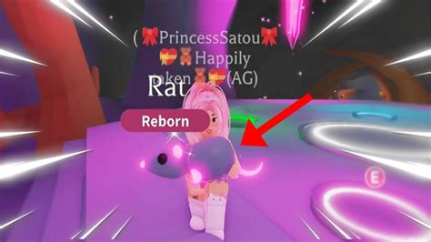 Making A 4 Neons My First Neon Rat Adopt Me Youtube