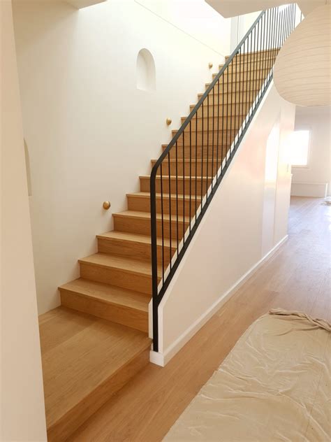 Closed Riser Staircase Installation Timber Stair Services