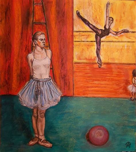 The Magic Of Ballet Painting By Antonina Dmitrieva Saatchi Art