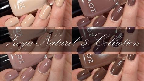 Manicure Manifesto Zoya Naturel 3 Collection Swatches Review