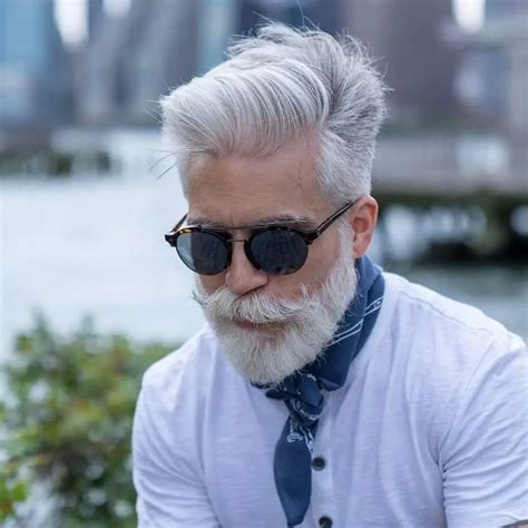 Transform Your Look Stylish Mens Haircut Ideas For Grey Hair That Will