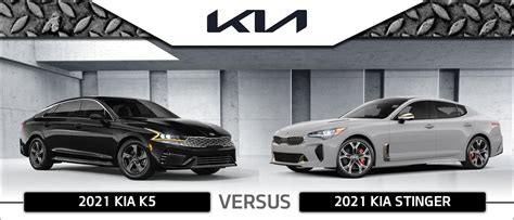 2023 Kia K5 Vs Stinger Interior Performance Technology
