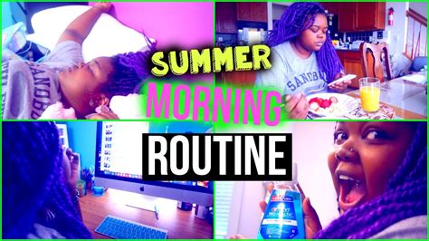Summer Morning Routine Collab W Livetwithmel Youtube