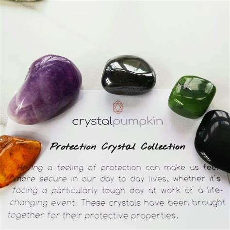 Protection Crystal Collection Crystals To Protect Crystal Etsy Uk