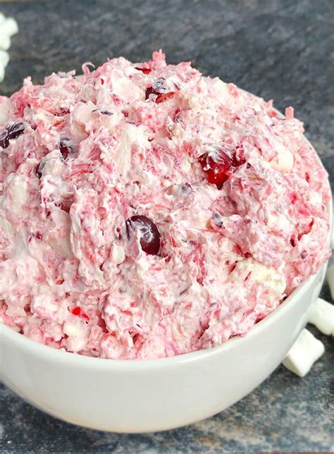 Irresistible Creamy Cranberry Salad Recipe For The Holidays
