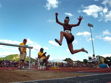 Track And Field Triple Jump Middle School High School Track And