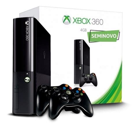 Console Xbox 360 Slim 4gb 2 Controles Mercadolivre 📦