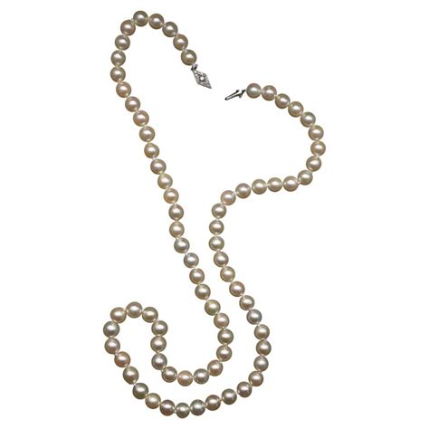 Cultured Baroque Pearl Necklace For Sale At 1stdibs
