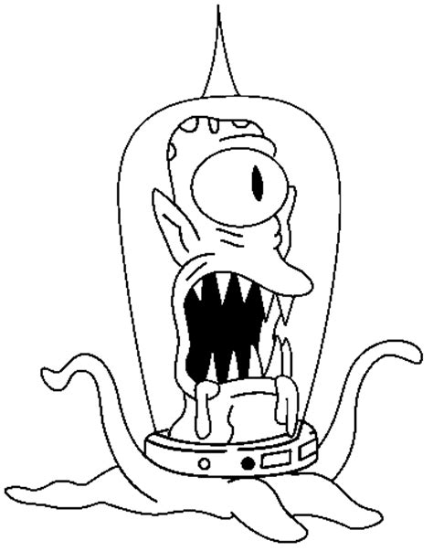 Le coloriage 'colonie d'aliens bizaroïdes' est un coloriage pour enfant à colorier en ligne ou, à imprimer (puis à colorier avec des feutres ou crayons de couleurs). Coloriage gratuit d'images de Simpsons les Personnages