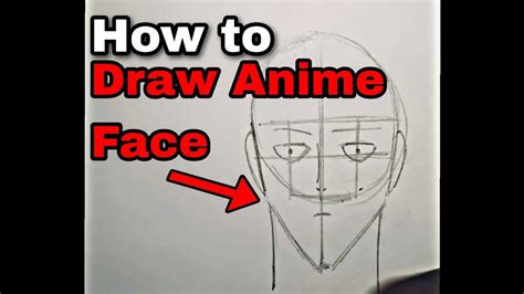 How To Draw Anime Face Easy Way Youtube