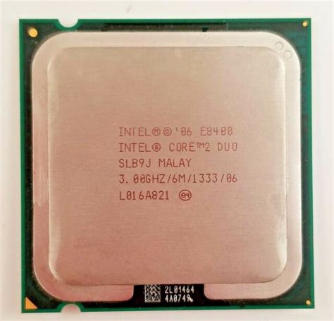 Intel Core 2 Duo E8400 3ghz Processor 6mb 1333mhz Slb9j Ebay
