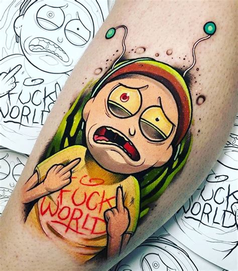 101 Best Rick And Morty Tattoo Ideas You Need To See Outsons Mens