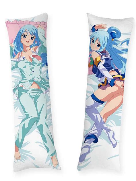 Aqua From Konosuba Anime Body Pillow