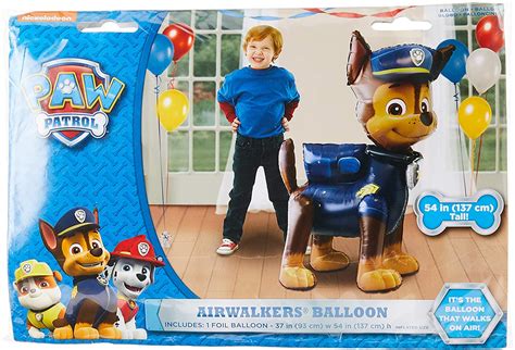 Decorations 54 Inch Airwalker Paw Patrol Chase Balloon Toys And Games