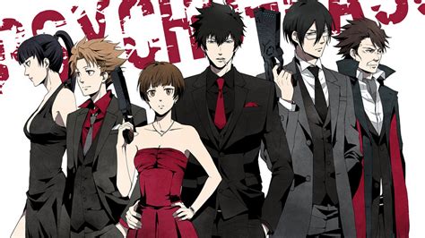 Psycho Pass Shinya Kogami Tsunemori Akane Anime