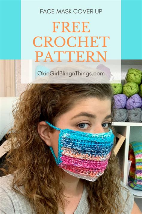 Feel free to make it your own by. DIY Face Mask Cover Up Free Crochet Pattern - Knit And ...