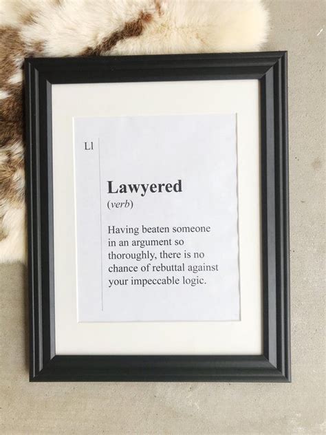 Lawyer Quotelawyer T Funny Lawyer Quote Lawyer Saying Etsy