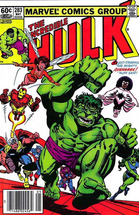 Incredible Hulk V2 283 Mis Attributed Walt Simonson Cover Pencil Ink