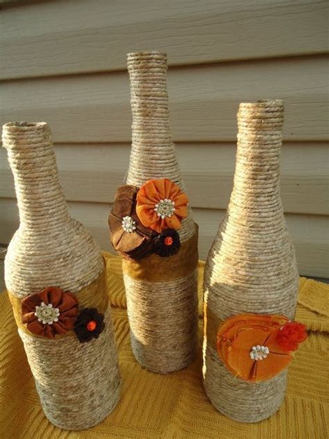 Fall Holiday Diy With Wine Bottles Texas Uncorked Bottle Crafts