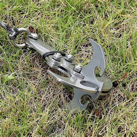 Milstar Grappling Hook Military Grade Stainless Steel Climbing Gravity