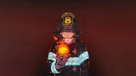 4k Fire Force Enen No Shouboutai Anime Hd Wallpaper