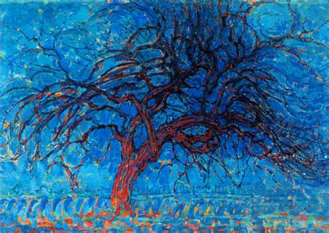Stereola Piet Mondrian The Red Tree