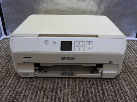 【やや傷や汚れあり】epson エプソン インクジェットプリンター 複合機 Ep 706a 2014年製 通電ok ジャンク品「管理№