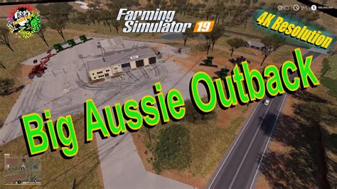 Farming Simulator 19 Maps Big Aussie Outback Map In 4k Resolution Youtube