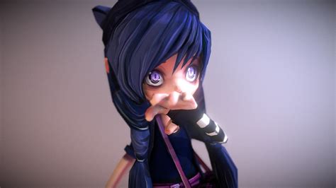 Fan Art Anna Blue Character Zoe Poseone 3d Model By Seraphim Sarov