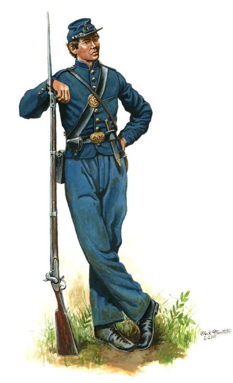 Civil War Art Soldier Of The 69th New York Infantry Irish Brigade