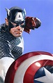 Alex Ross- Marvel Snapshots cover- Captain America, in Sal Abbinanti's ...