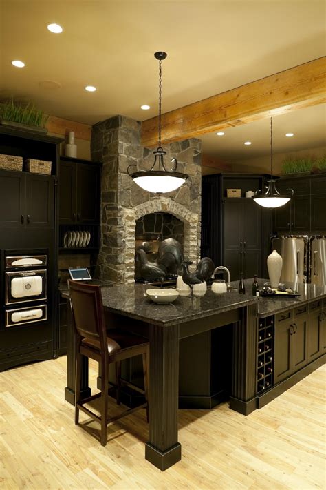 52 Dark Kitchens With Dark Wood Or Black Kitchen Cabinets 2021