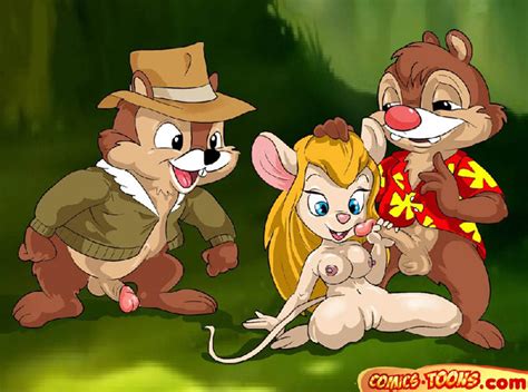 Rule 34 Chip Chip N Dale Rescue Rangers Dale Disney Gadget