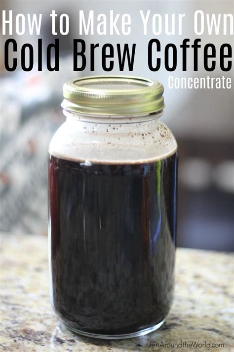 Cold Brew Coffee Concentrate The Perfect Cup Of Iced Coffee Cold