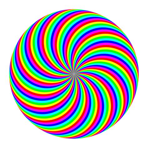 Colored Swirls 90 Circle Swirl 6 Color By 10binary On Deviantart