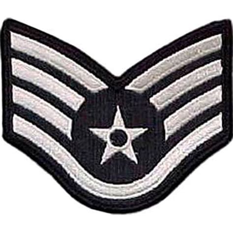 Air Force Ssgt Blue Chevron Large Rank Exchange Select Military