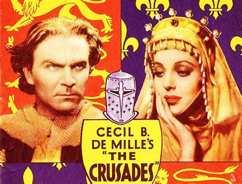 cecil b demille biblical and historic epics the crusades